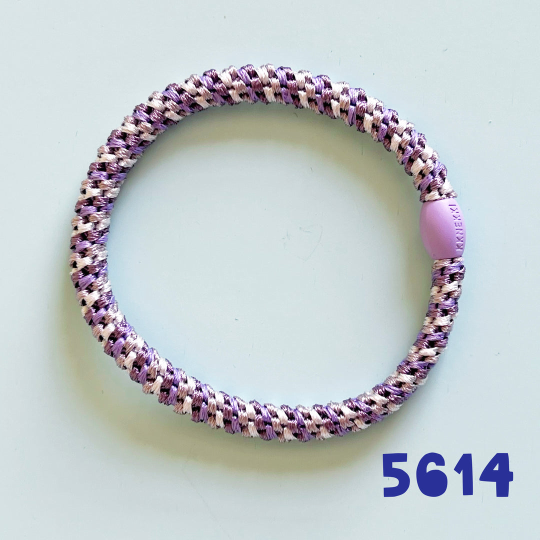 Thin Rainbow Hair Tie Bracelet Singles