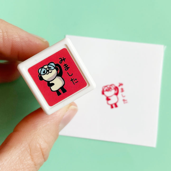 Panda Pre-Inked Stamp