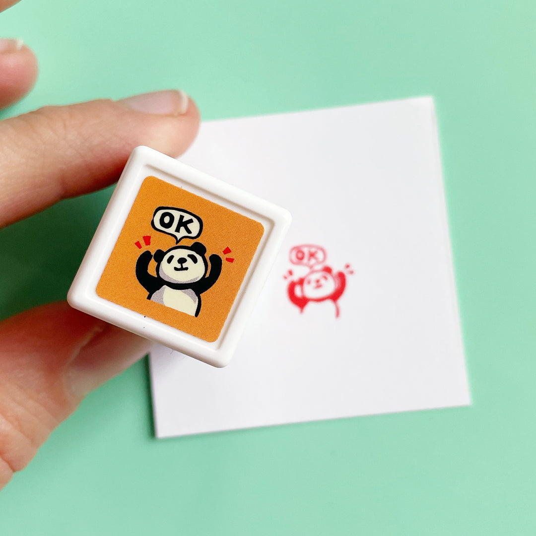 Panda Pre-Inked Stamp