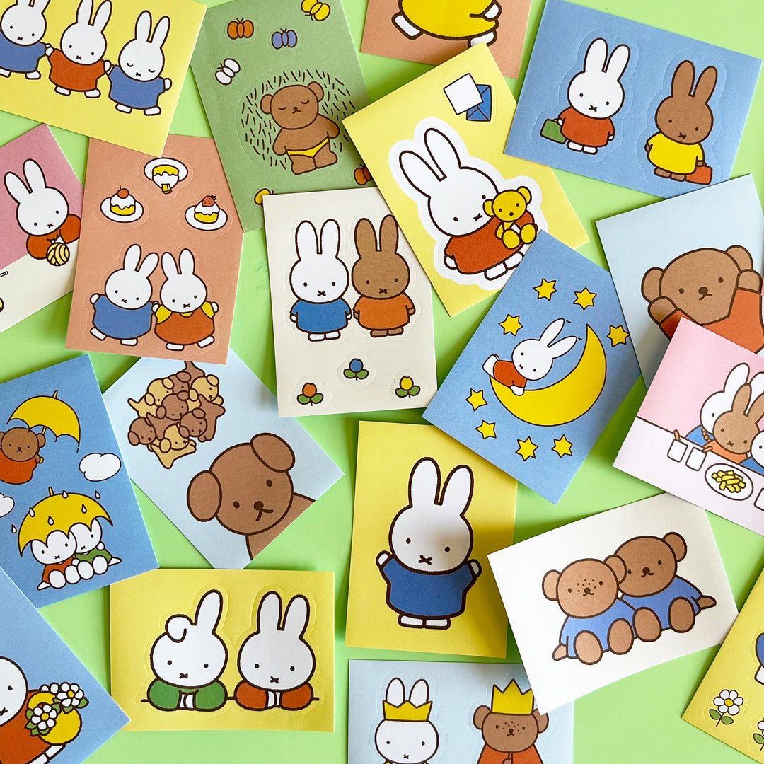 Mini Miffy Sticker Book and Tweezers