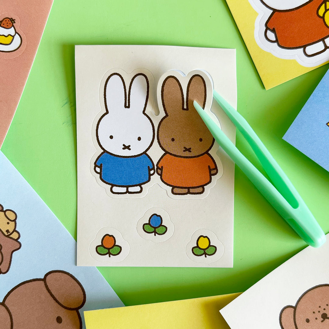 Mini Miffy Sticker Book and Tweezers