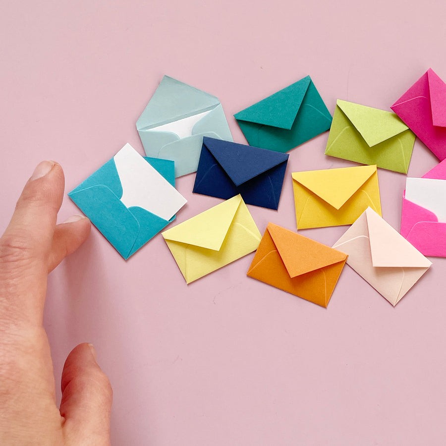 Miniature Envelopes and Notecards – Fair Play Projects