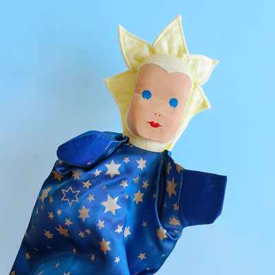 Hand Carved Wooden Star Puppet