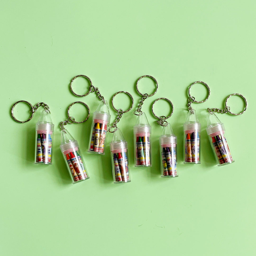 Tiny Mini Crayon Key Chain
