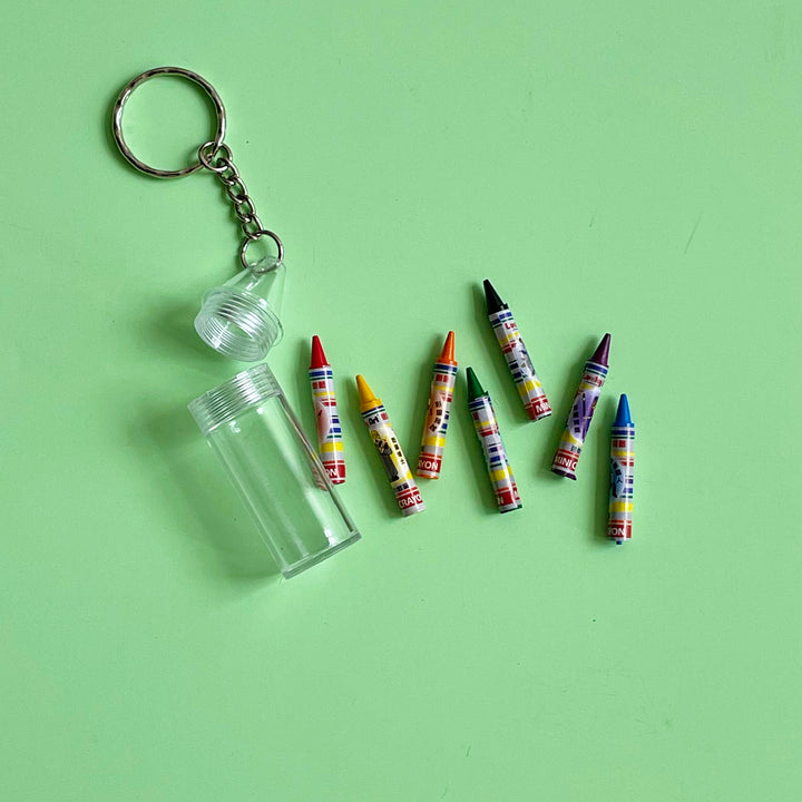 Tiny Mini Crayon Key Chain