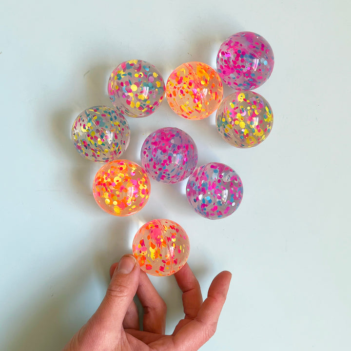 Sparkle Spot Bouncy Ball