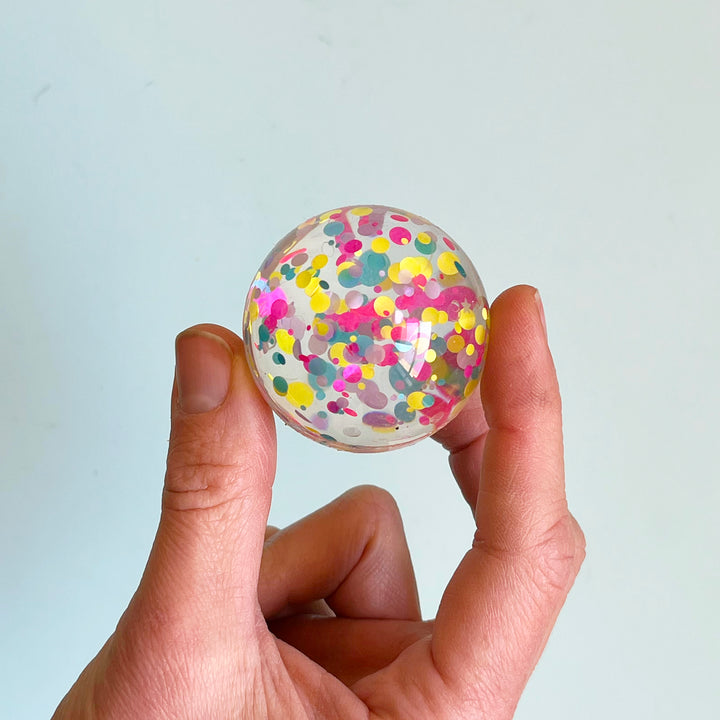 Sparkle Spot Bouncy Ball