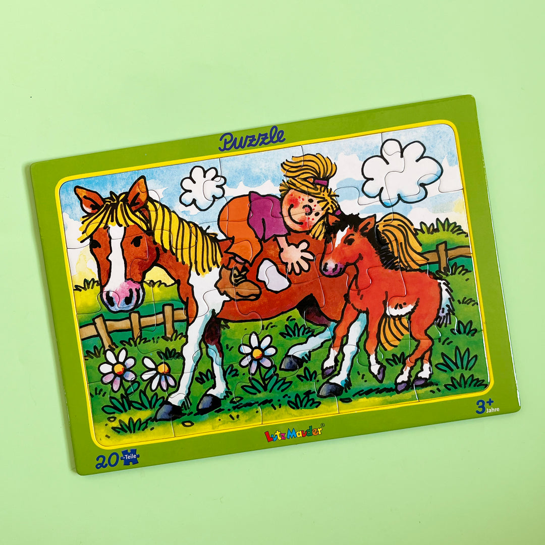 20 Piece Horse Puzzle