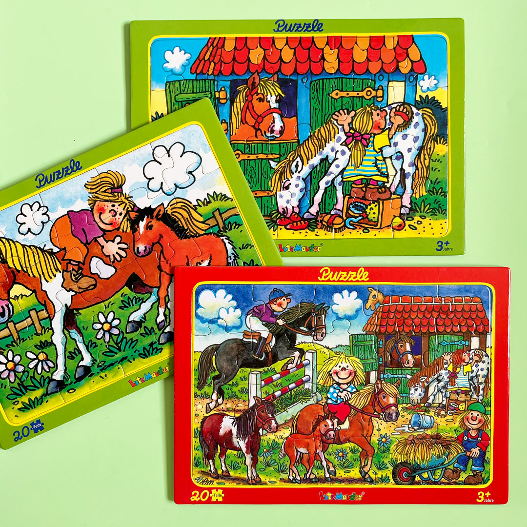 20 Piece Horse Puzzle