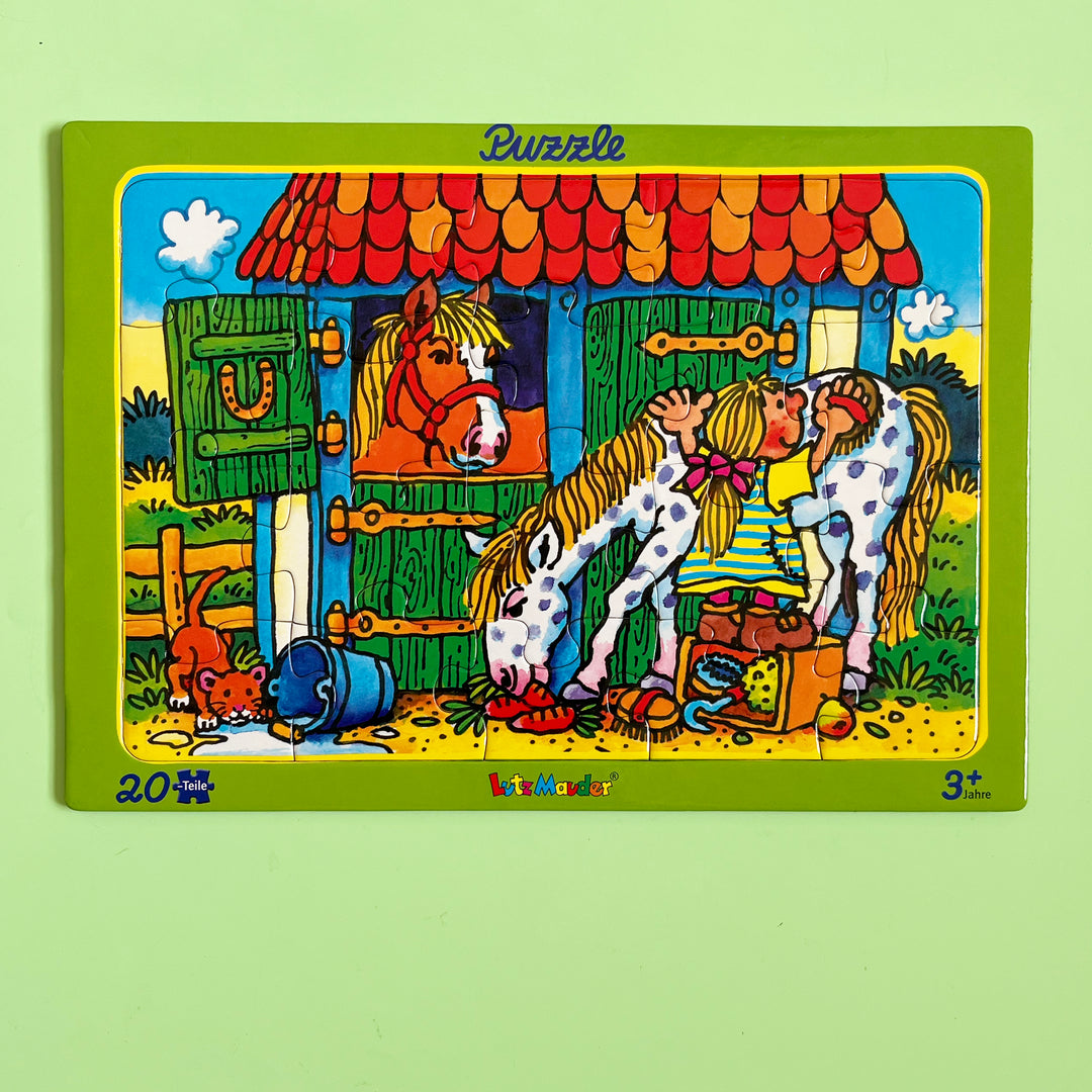 20 Piece Horse Puzzle