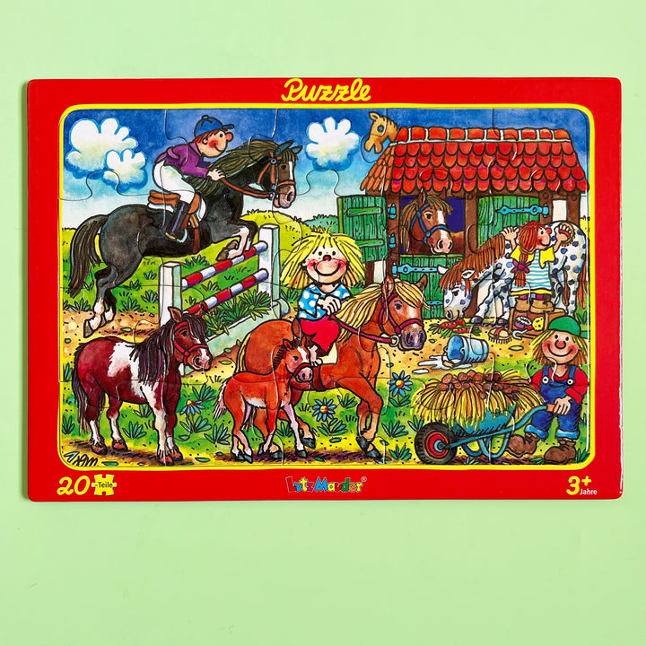 20 Piece Horse Puzzle
