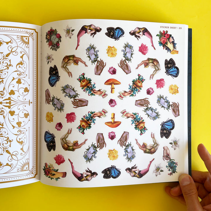 Antiquarian Sticker Book Mandala