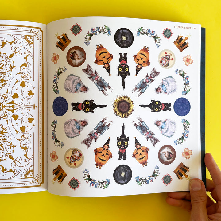 Antiquarian Sticker Book Mandala
