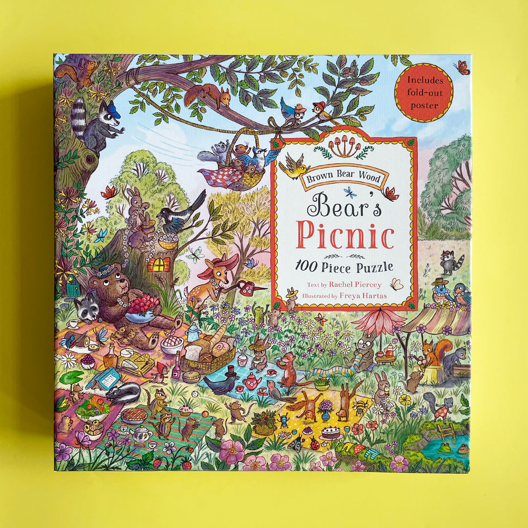 Bear's Picnic: A Brown Bear Wood 100 Piece Puzzle