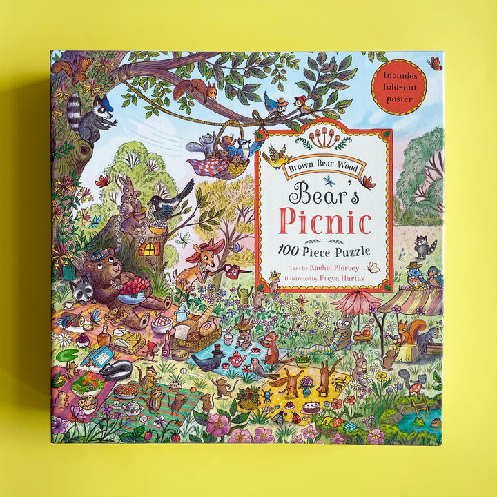 Bear's Picnic: A Brown Bear Wood 100 Piece Puzzle