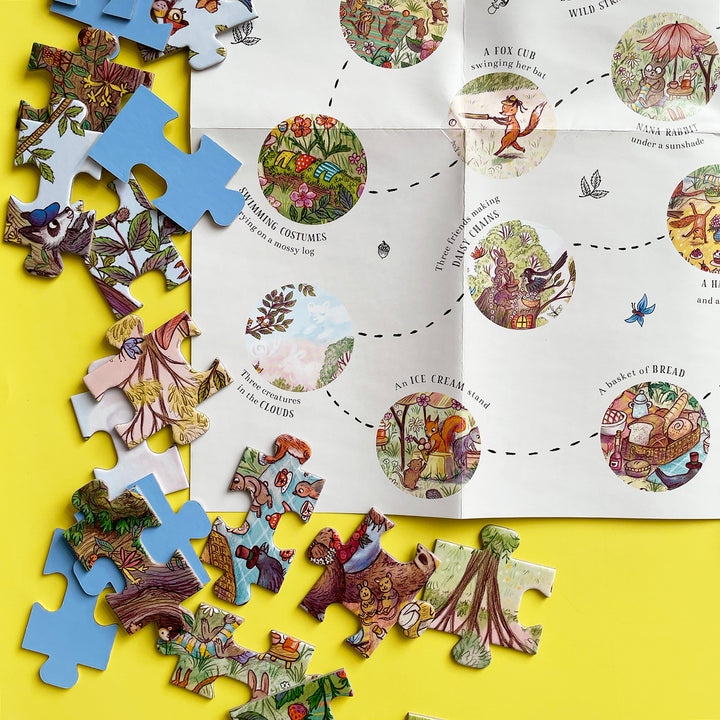 Bear's Picnic: A Brown Bear Wood 100 Piece Puzzle