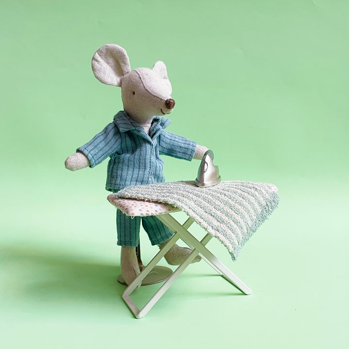 Mini Ironing Board and Iron