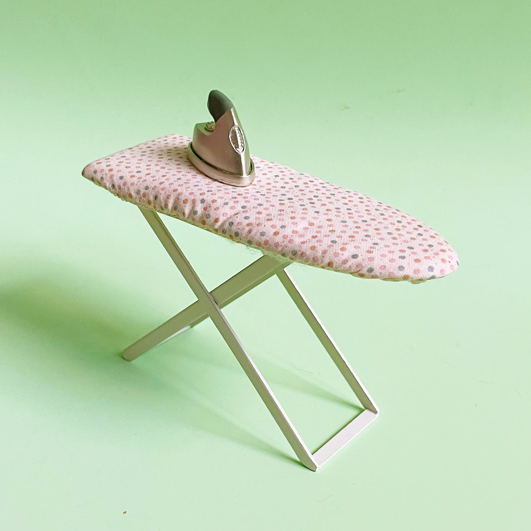 Mini Ironing Board and Iron