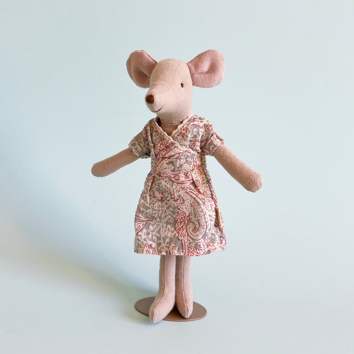 Mum in a Pink Dress