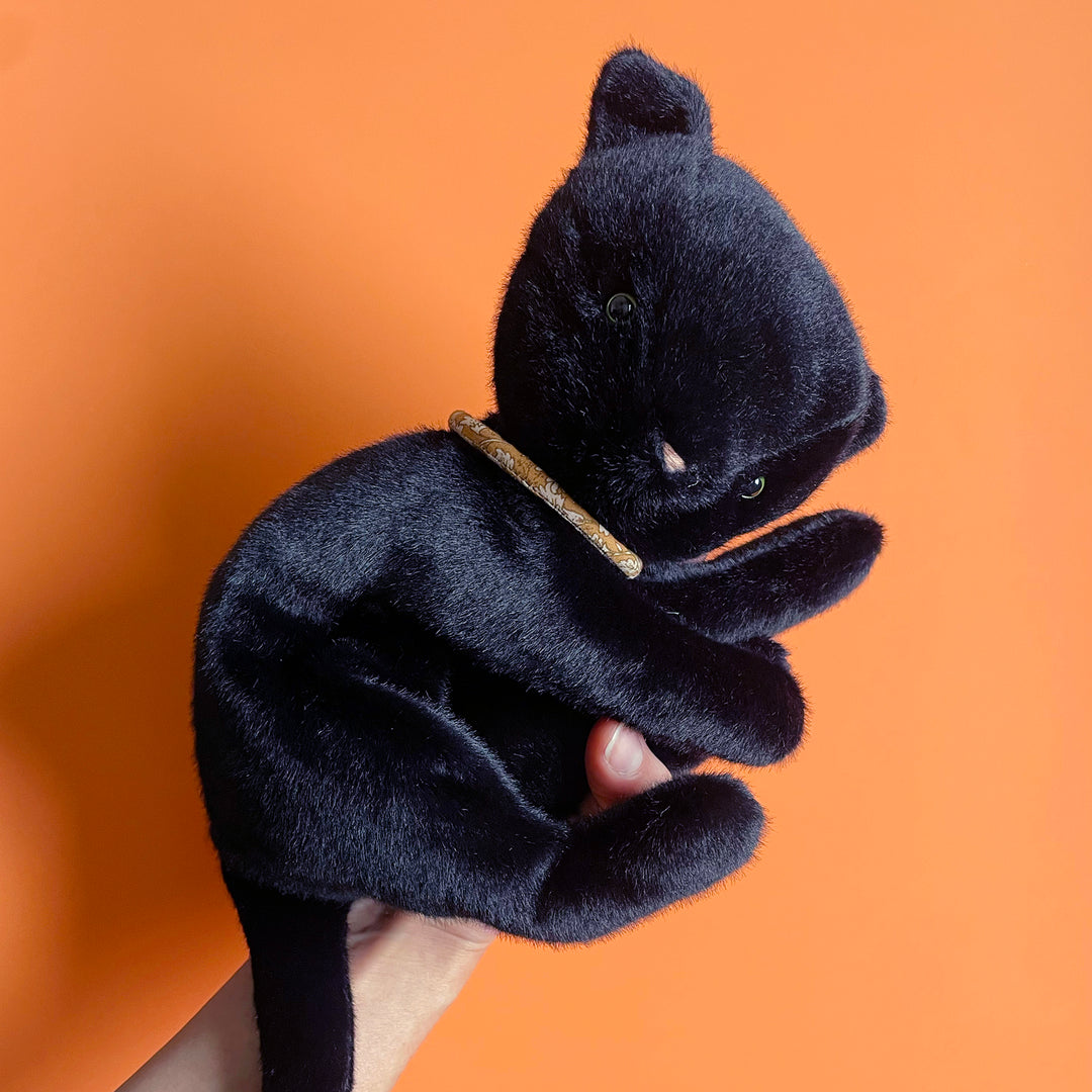 Sleeping Kitten Plush Toy