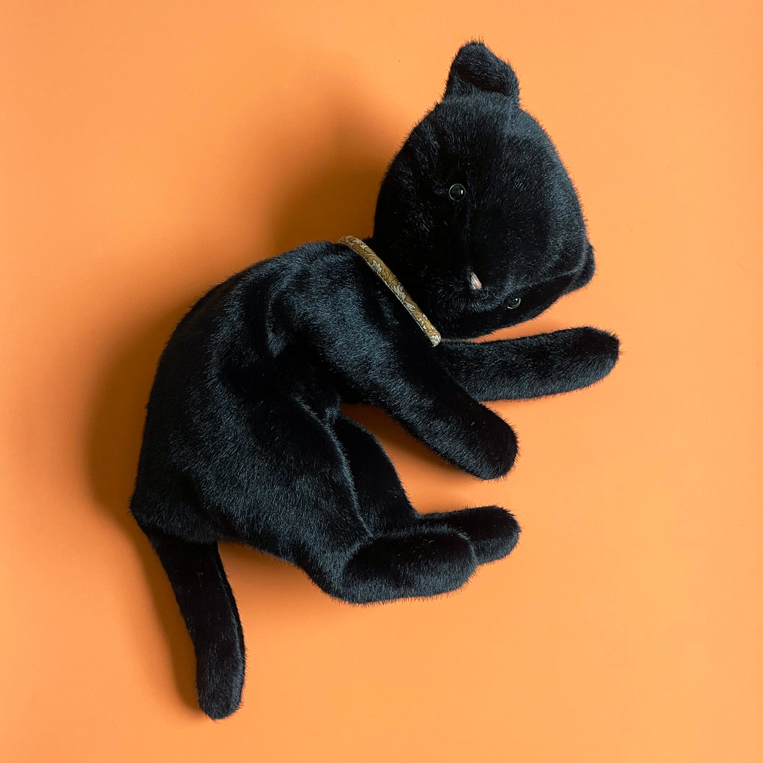 Sleeping Kitten Plush Toy