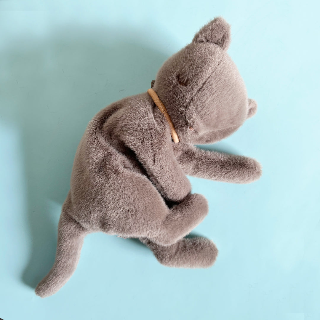 Sleeping Kitten Plush Toy