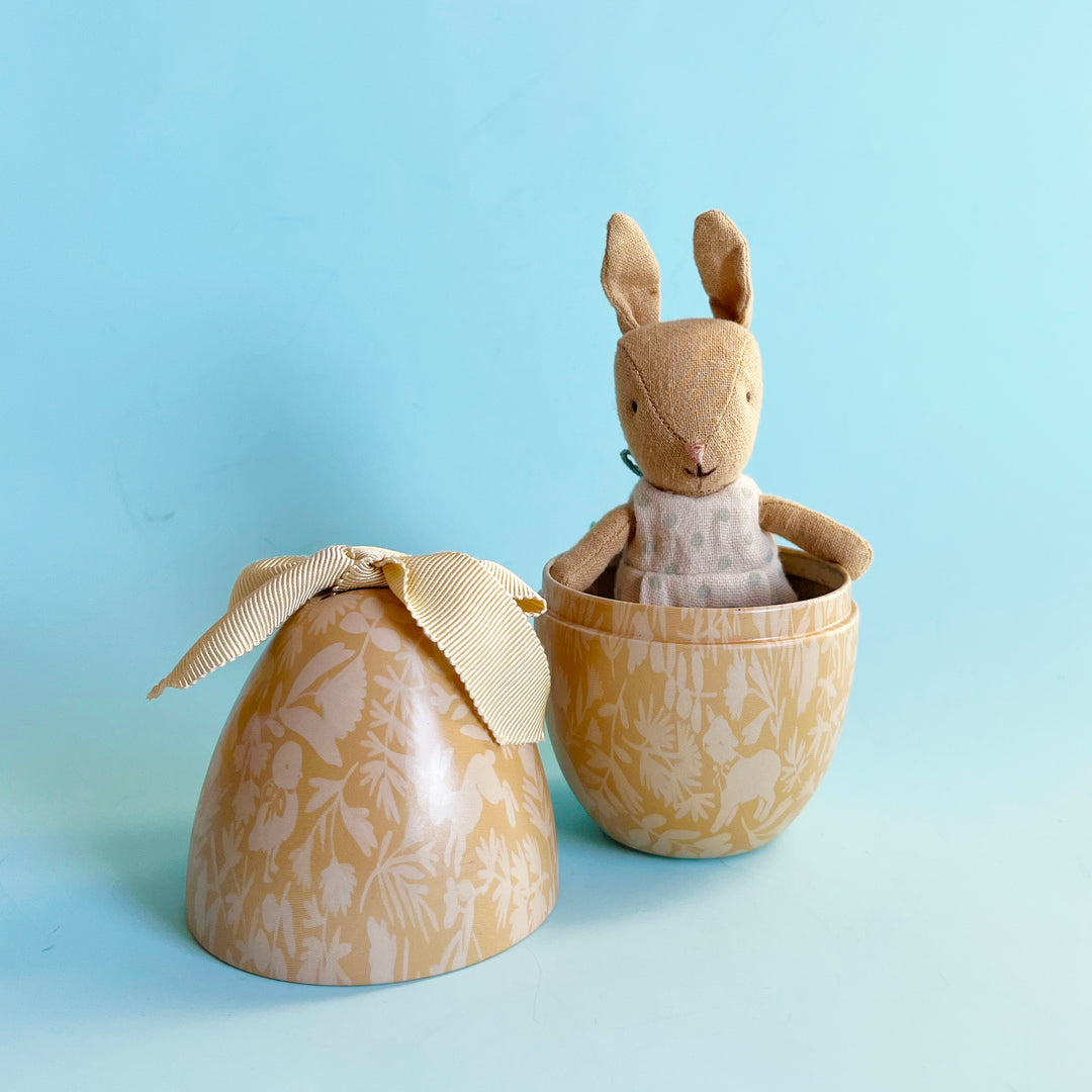 Easter Egg with Micro Rabbit