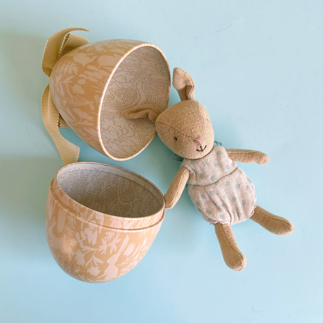 Easter Egg with Micro Rabbit