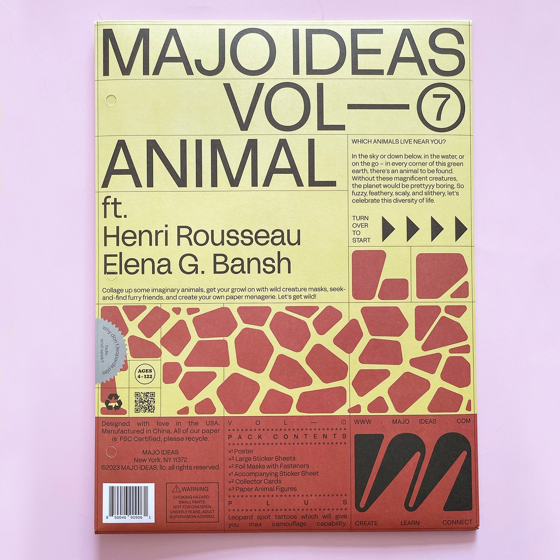 Majo Ideas Activity Kit - Volume 7 - Animals – Fair Play Projects