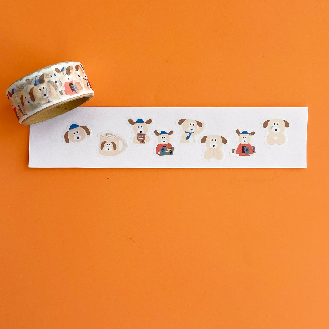 Brunch Brothers Washi Sticker Roll