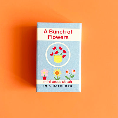A Bunch of Flowers Mini Cross Stitch Kit