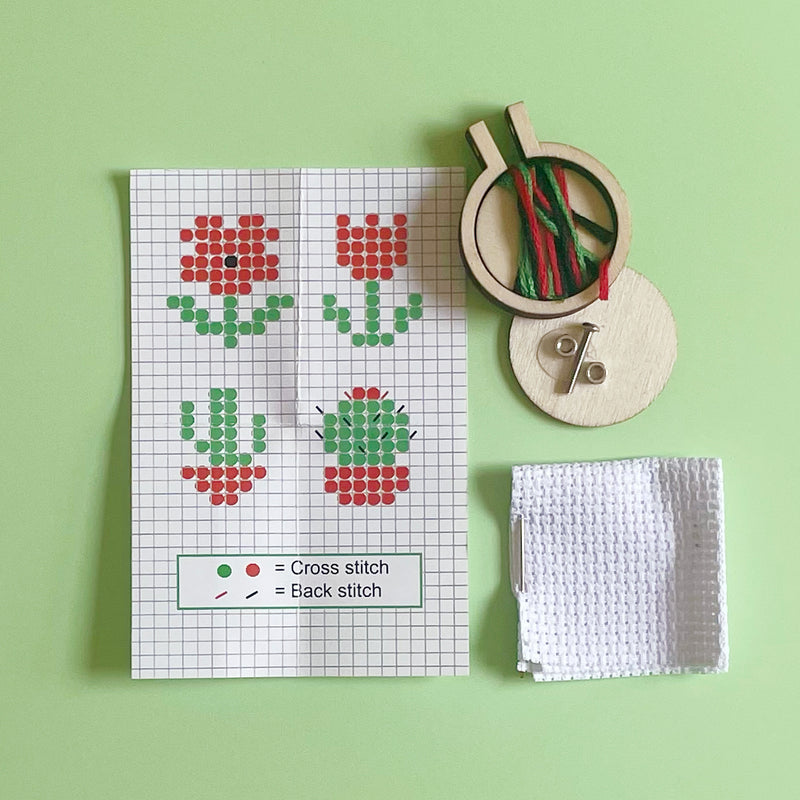 Prickling Perfect Mini Cross Stitch Kit