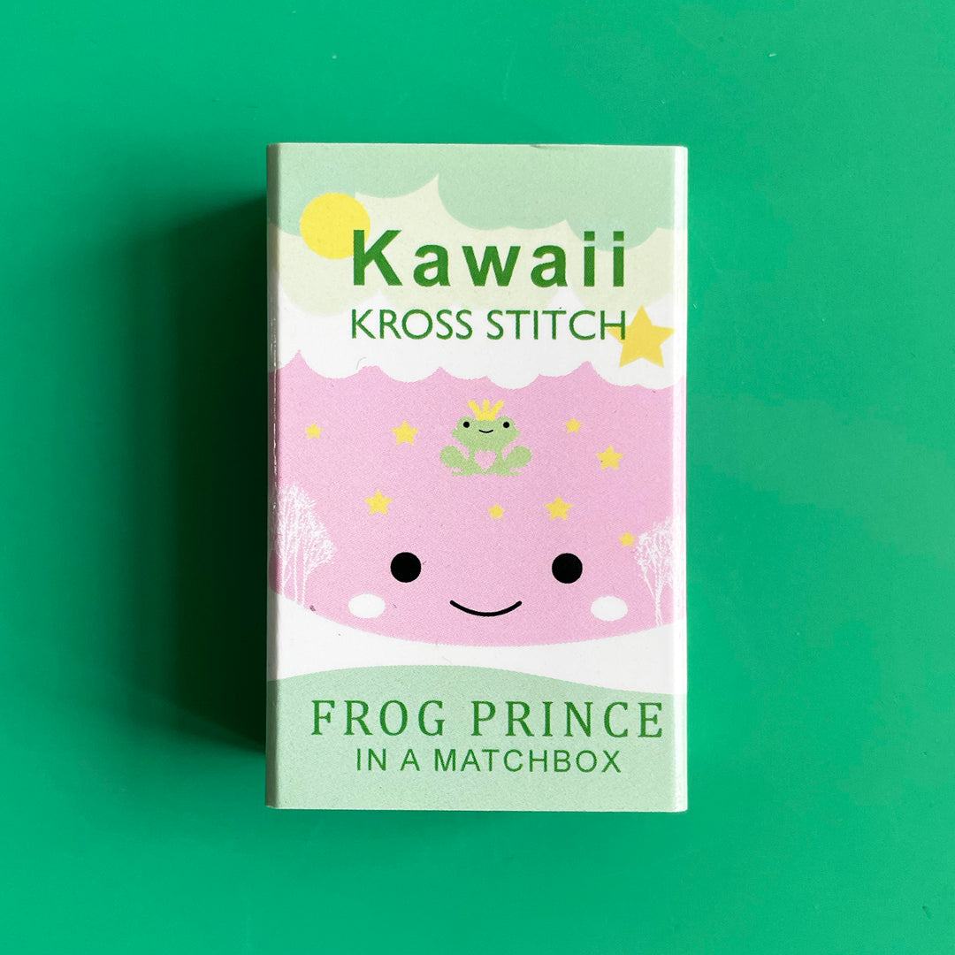 Frog Prince Mini Cross Stitch Kit