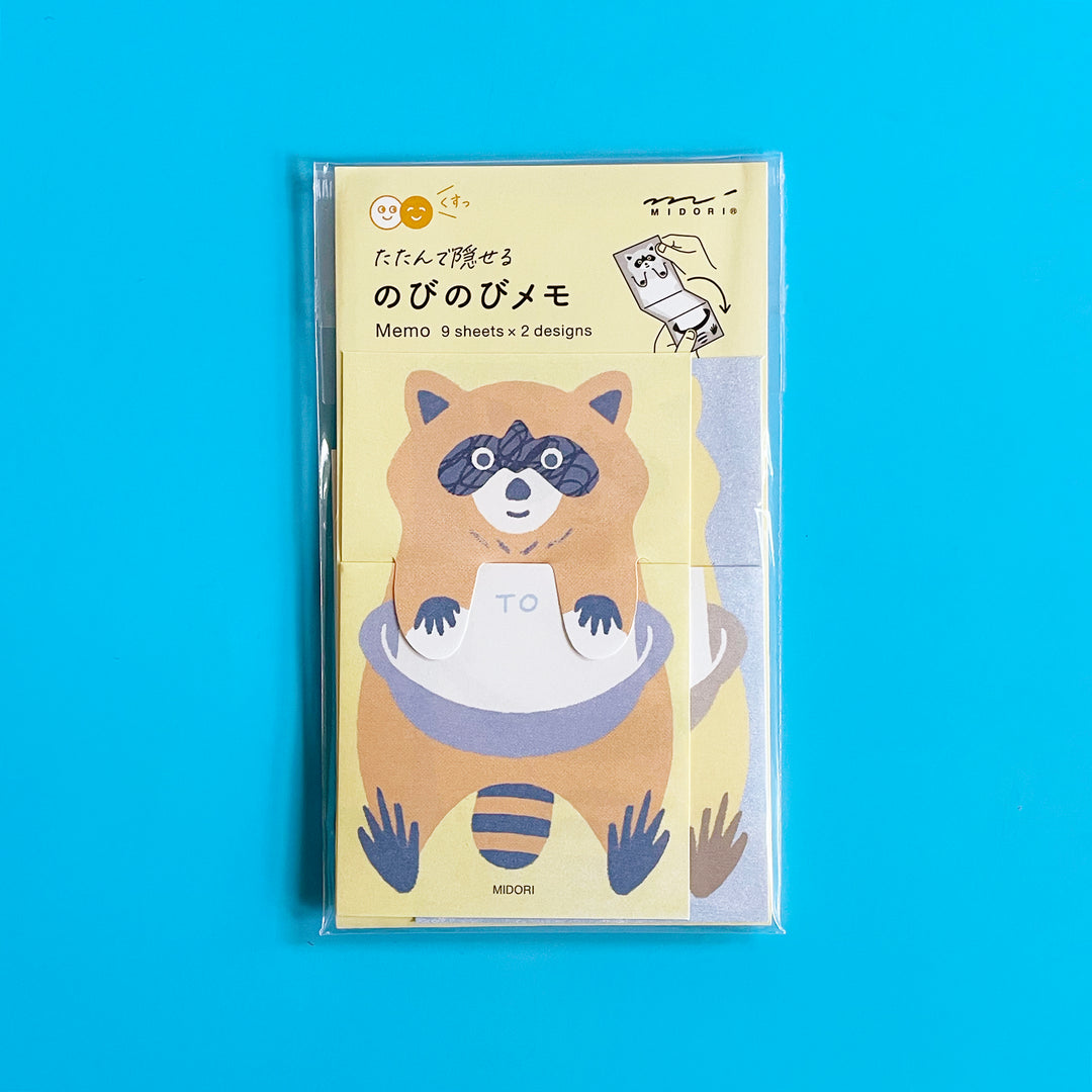 Stretchy Animal Memo Pad