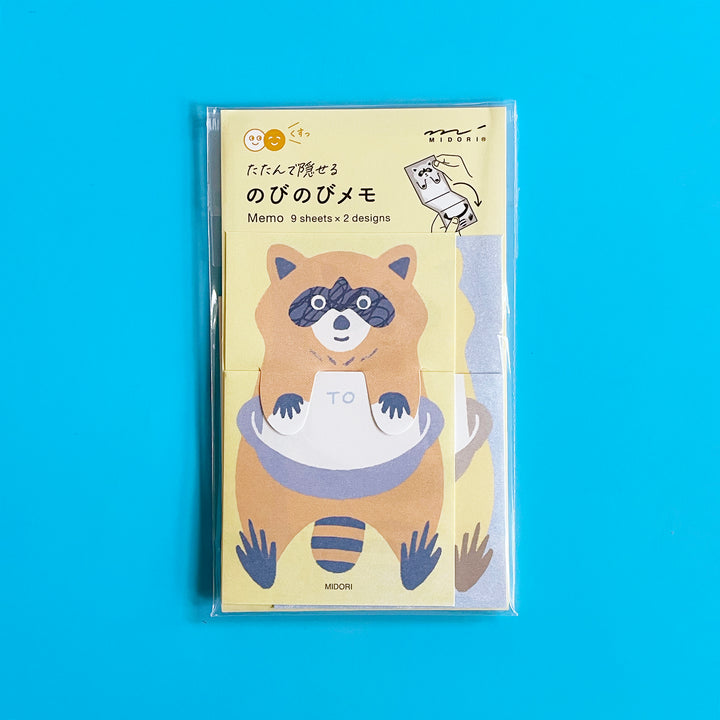 Stretchy Animal Memo Pad