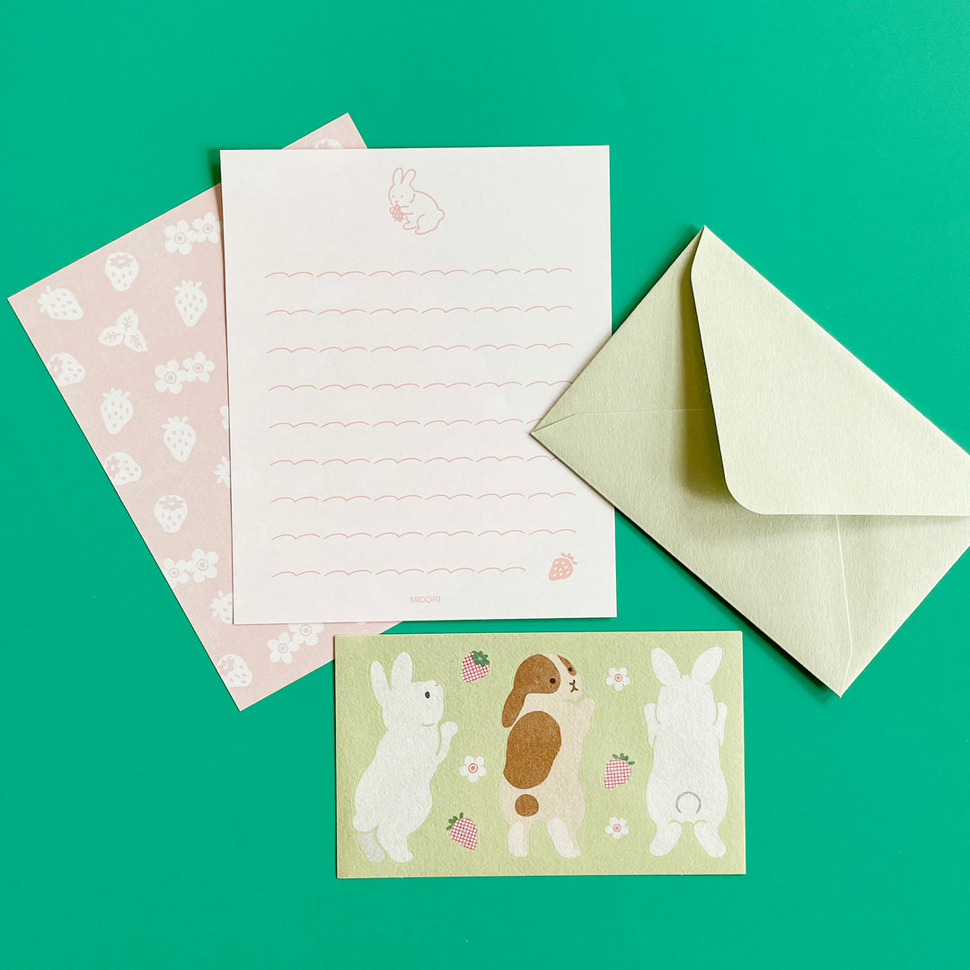 Hungry Animal Letter Set with Stickers