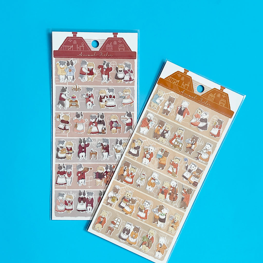 Animal Butler Sticker Sheet
