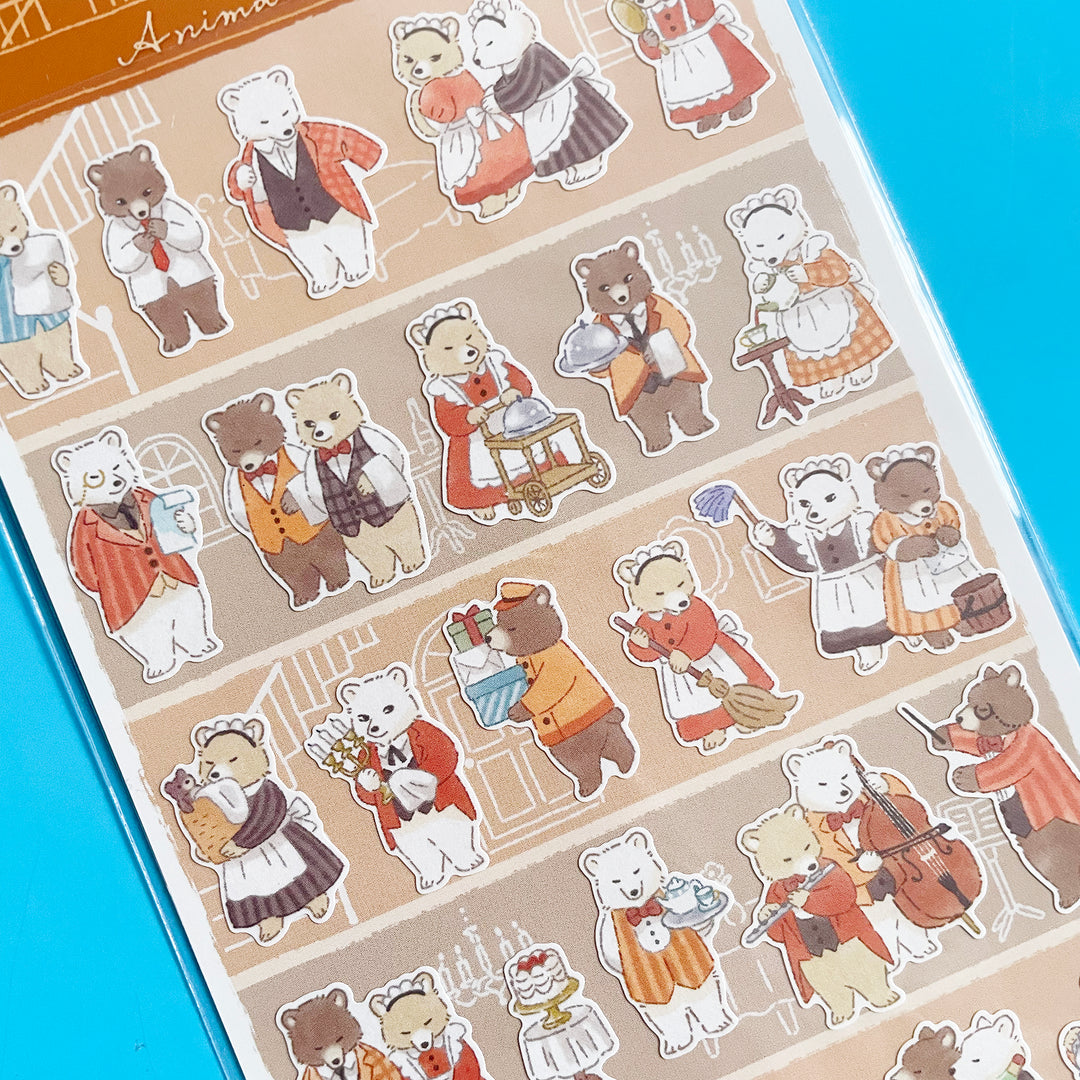 Animal Butler Sticker Sheet
