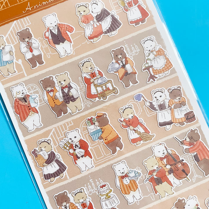 Animal Butler Sticker Sheet