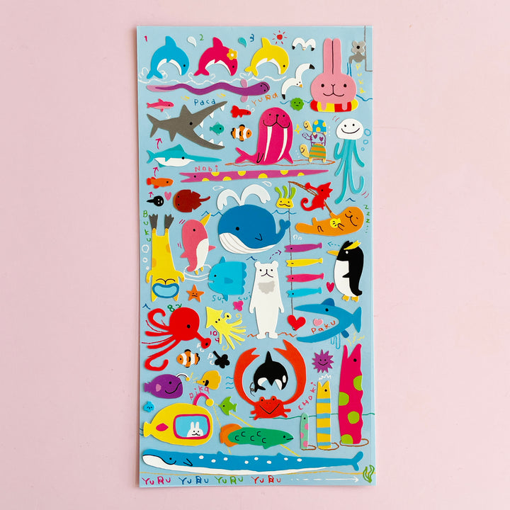 Colorful Animal Stickers