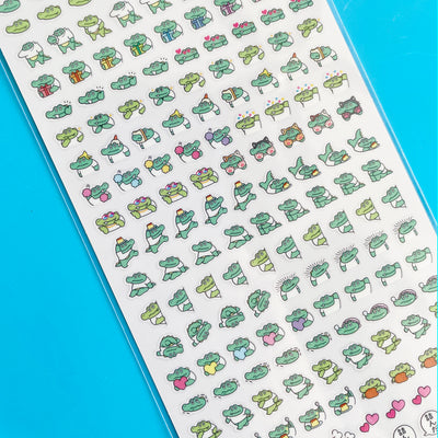 Crocodile Emoji Stickers