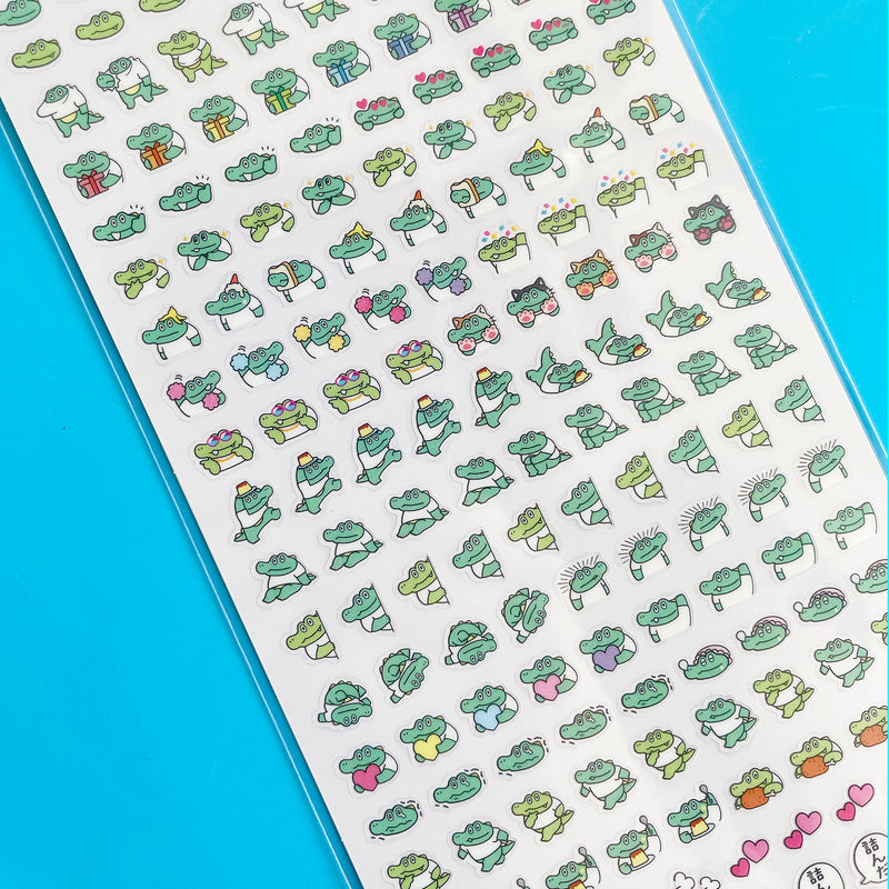 Crocodile Emoji Stickers