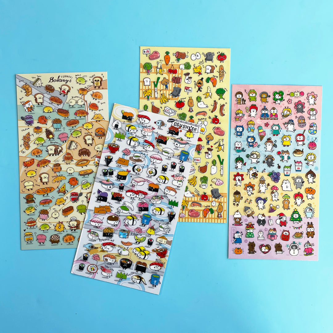 Kooky Character Stickers