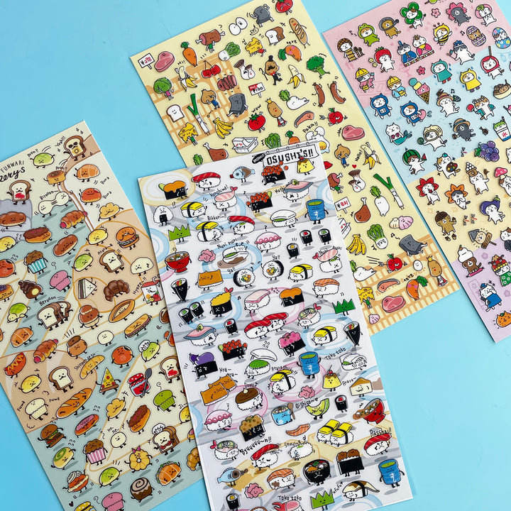 Kooky Character Stickers