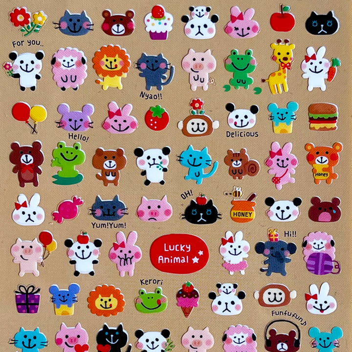 Lucky Animal Stickers