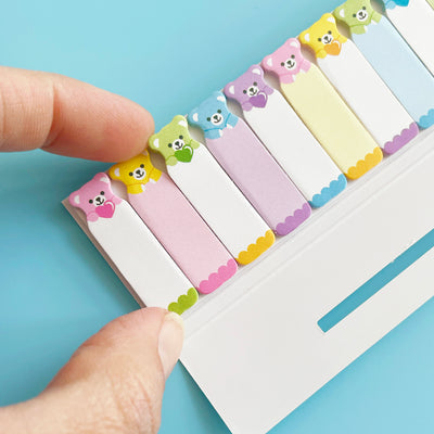 Set of Mini Animal Sticky Tab Notes