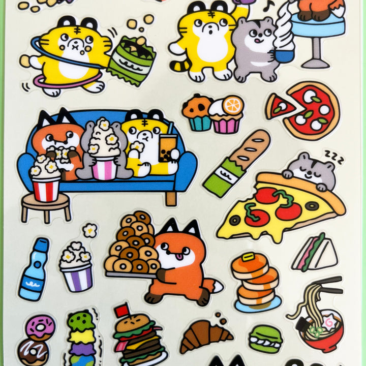 Pump Town Sticker Sheet