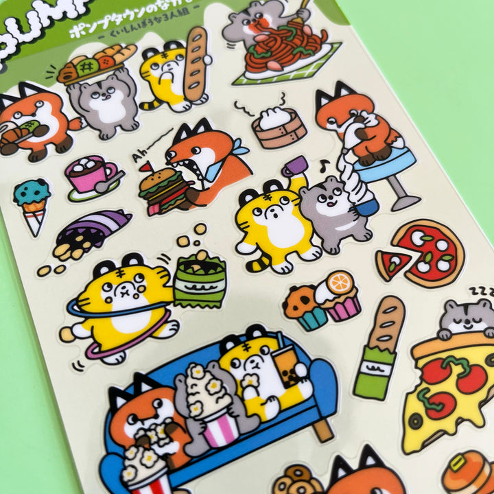 Pump Town Sticker Sheet