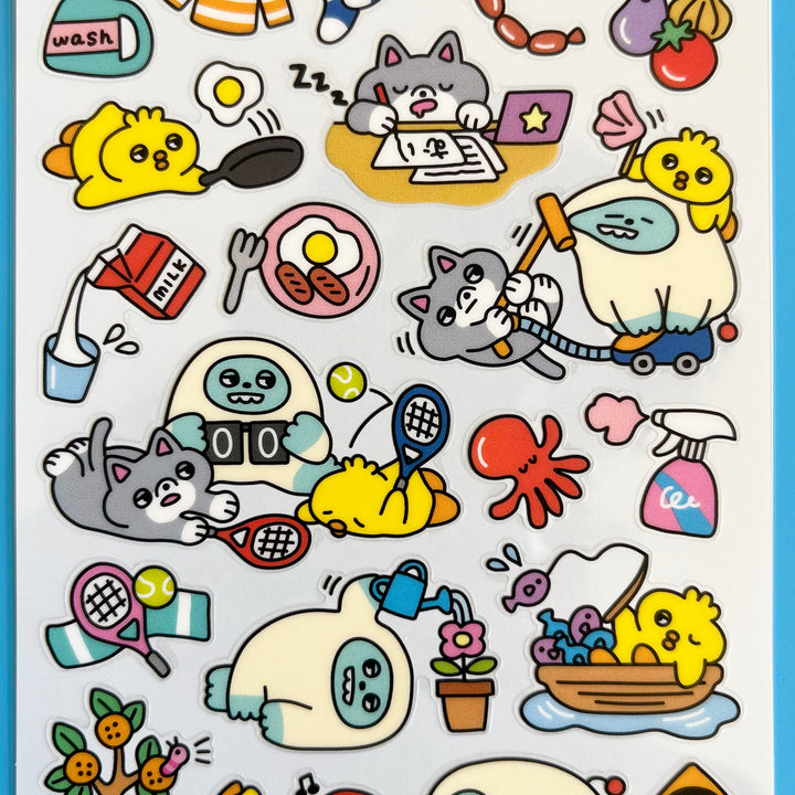 Pump Town Sticker Sheet