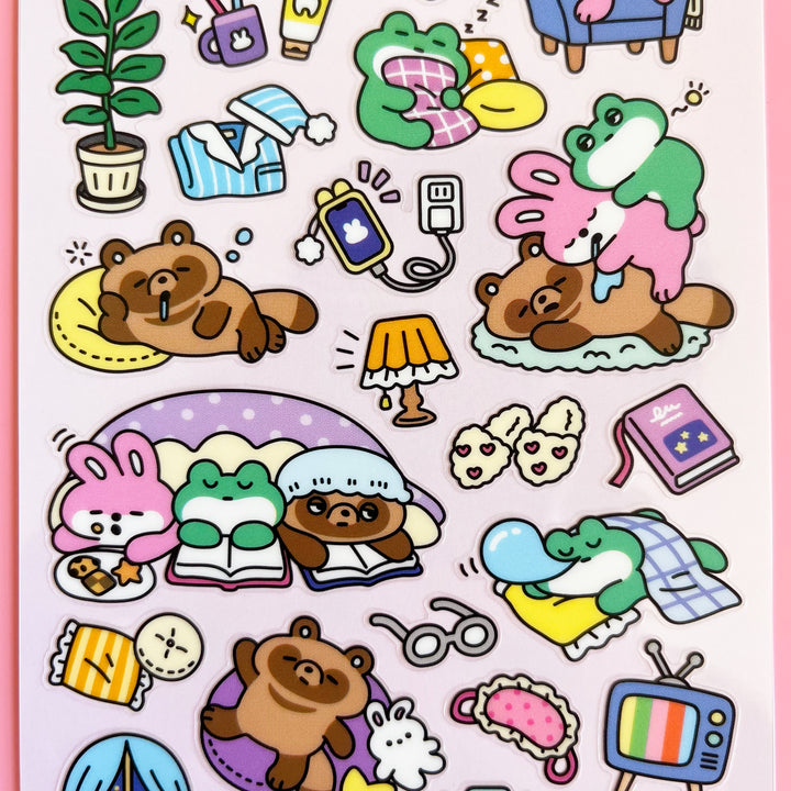 Pump Town Sticker Sheet
